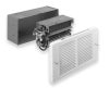 King Electric PAW Series Electric Wall Heater. 120-277Volts. Whisper Quiet Squirrel Cage Blower. Select From Multiple Wattage Options With Pic-A-Watt Element